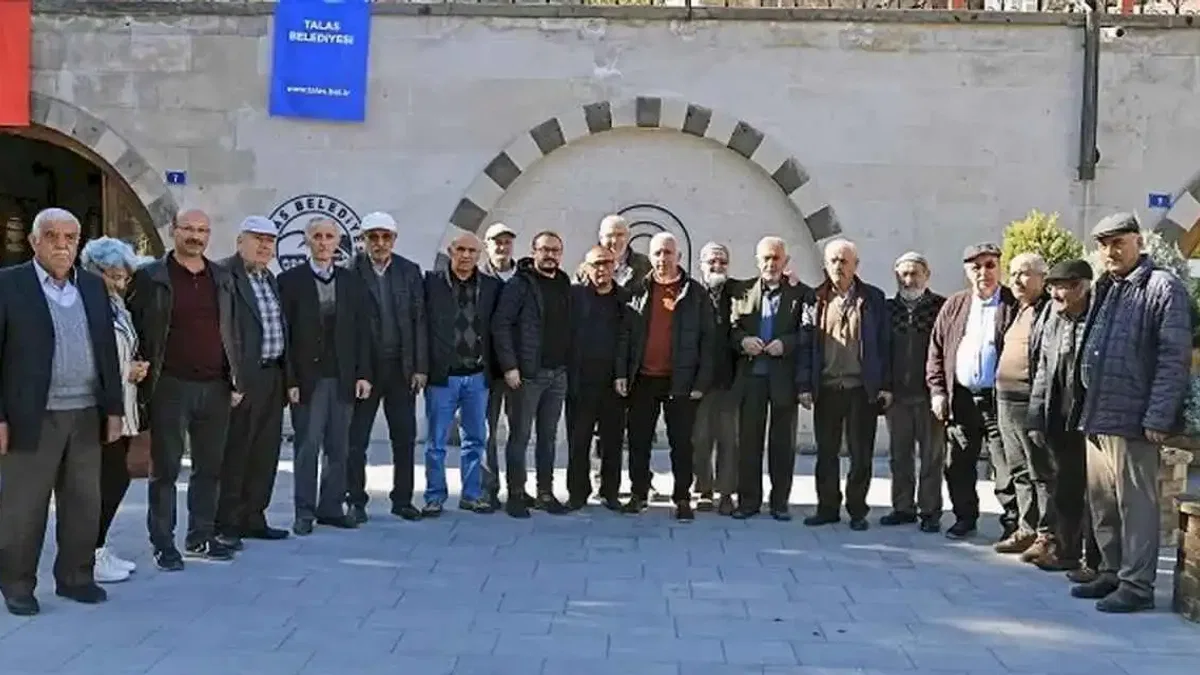 Kayseri Talas'ta tarih turu