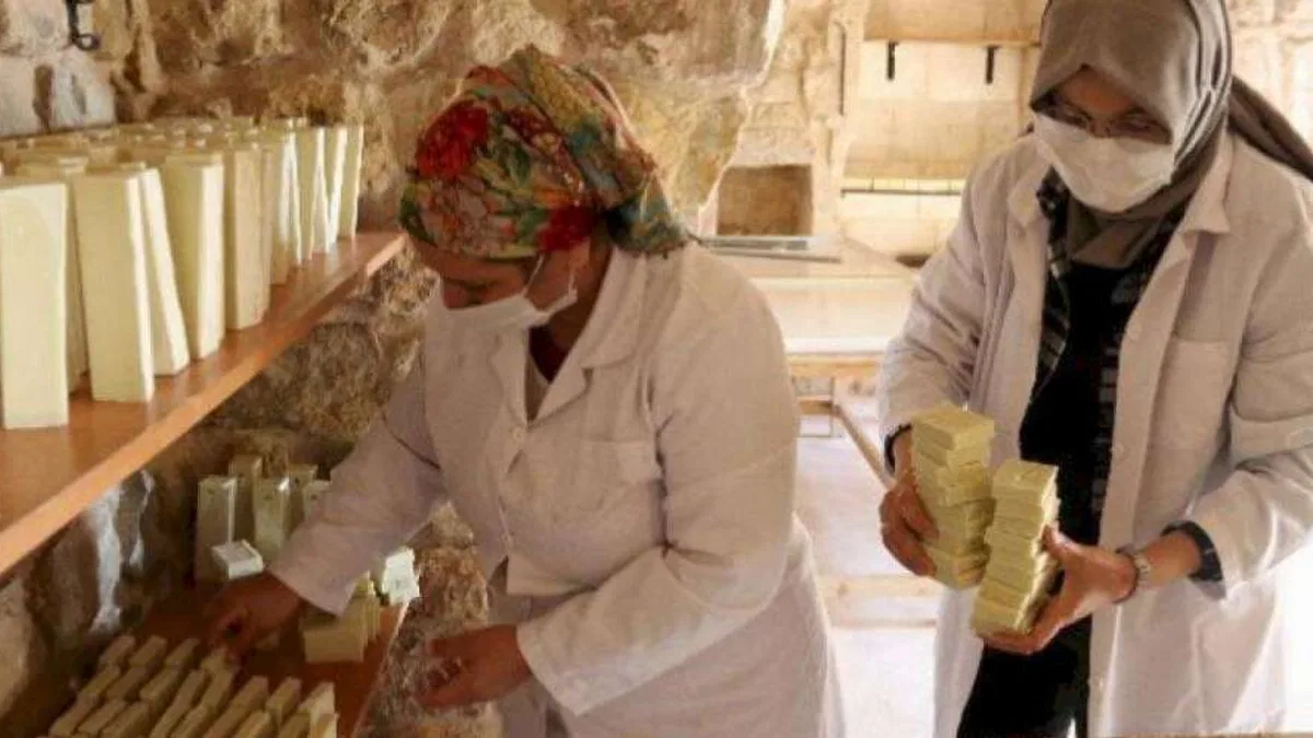 Mardinli kadınların ürettiği sabunlar dünya pazarında