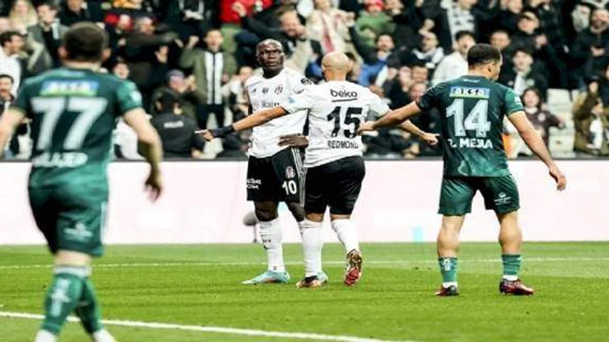 Beşiktaş'tan üst üste 5. galibiyet