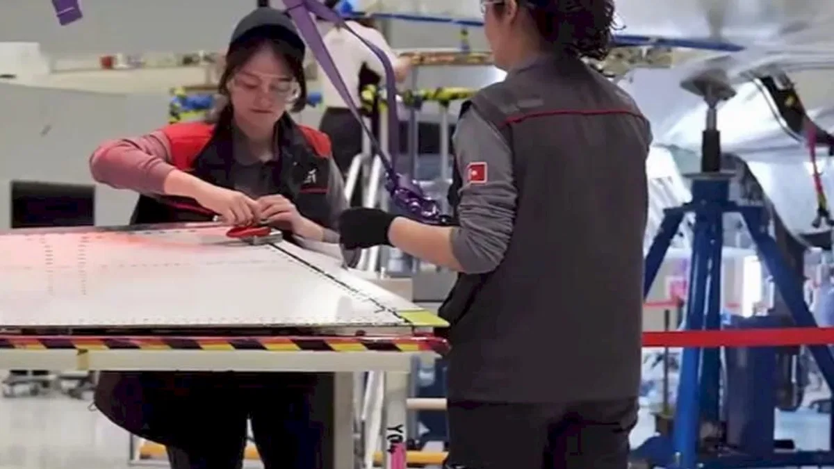 TUSAŞ, kadın çalışanların gökyüzüne katkısını vurguladı