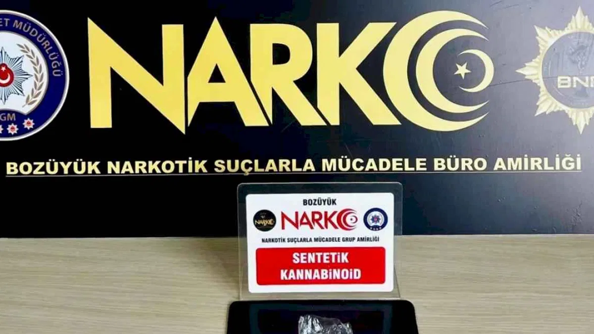 Bilecik Pazaryeri'nde narko operasyon
