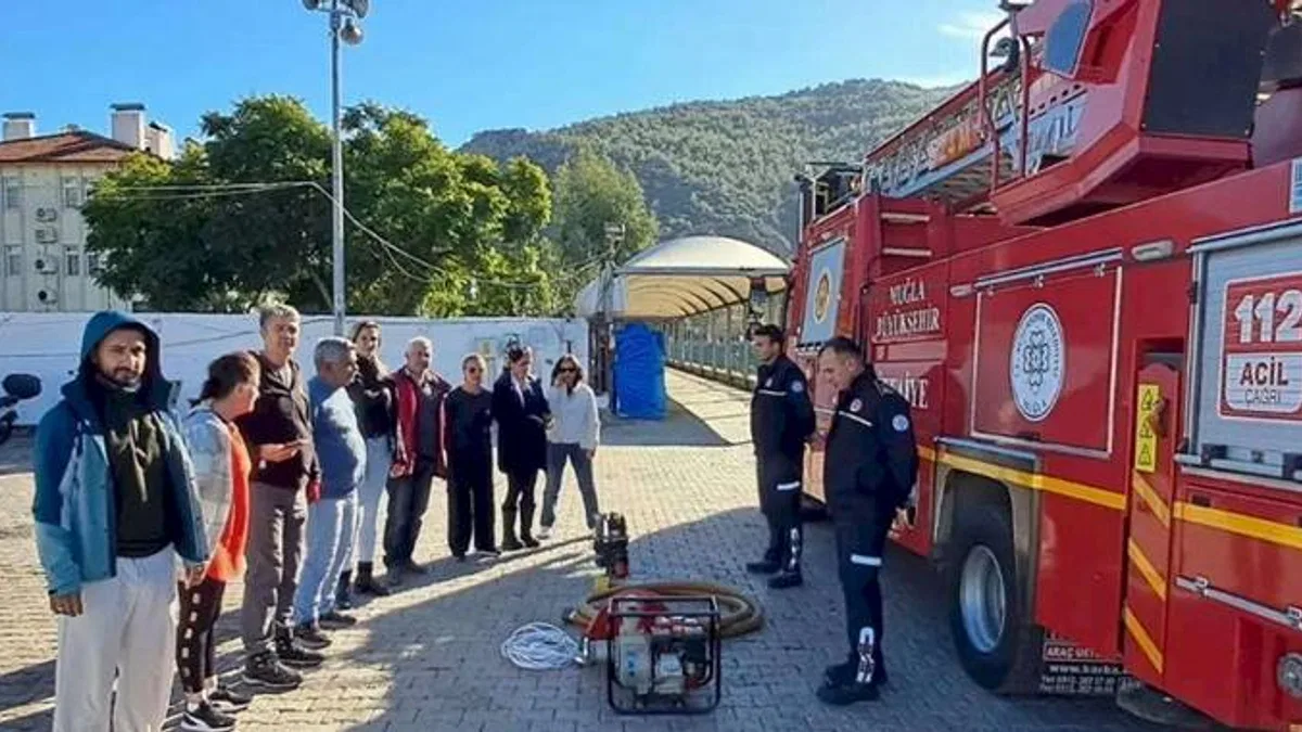 Muğla Büyükşehir gönüllü itfaiyeciler yetiştiriyor