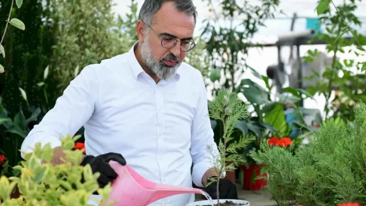 Bursa'nın Kestel ilçesi süs bitkilerini Sakarya'da görücüye çıkaracak