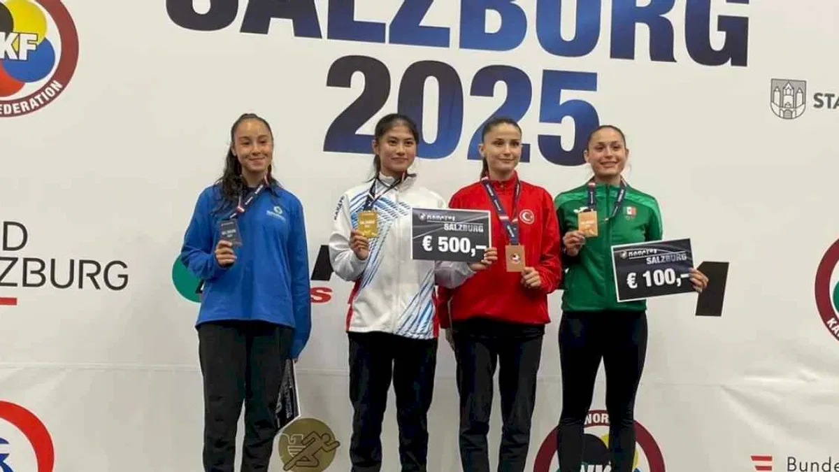 Milli karateci Avusturya’dan gümüş madalyayla döndü