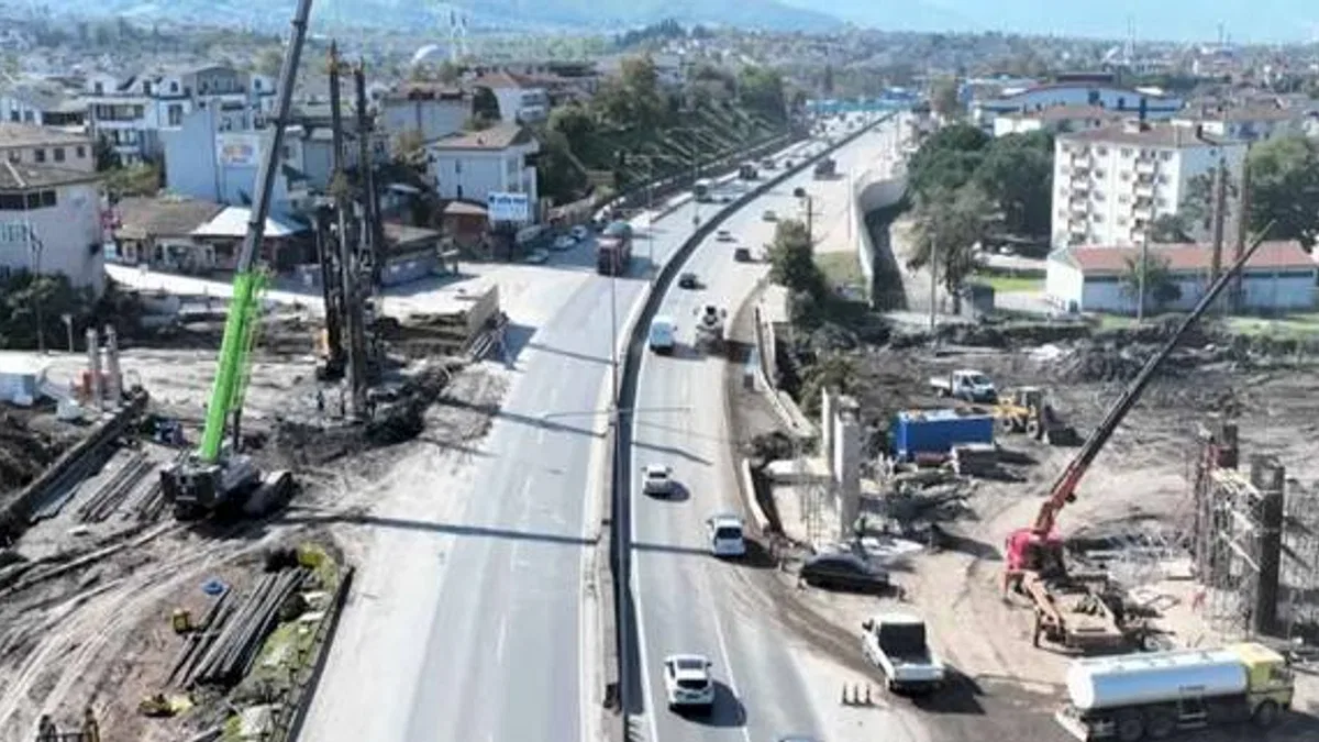 Kocaeli  Başiskele'de fore kazıklar çakılıyor