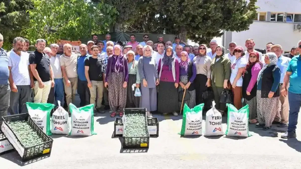 Mersin Büyükşehir’den Gülnarlı üreticilere çok yönlü destek