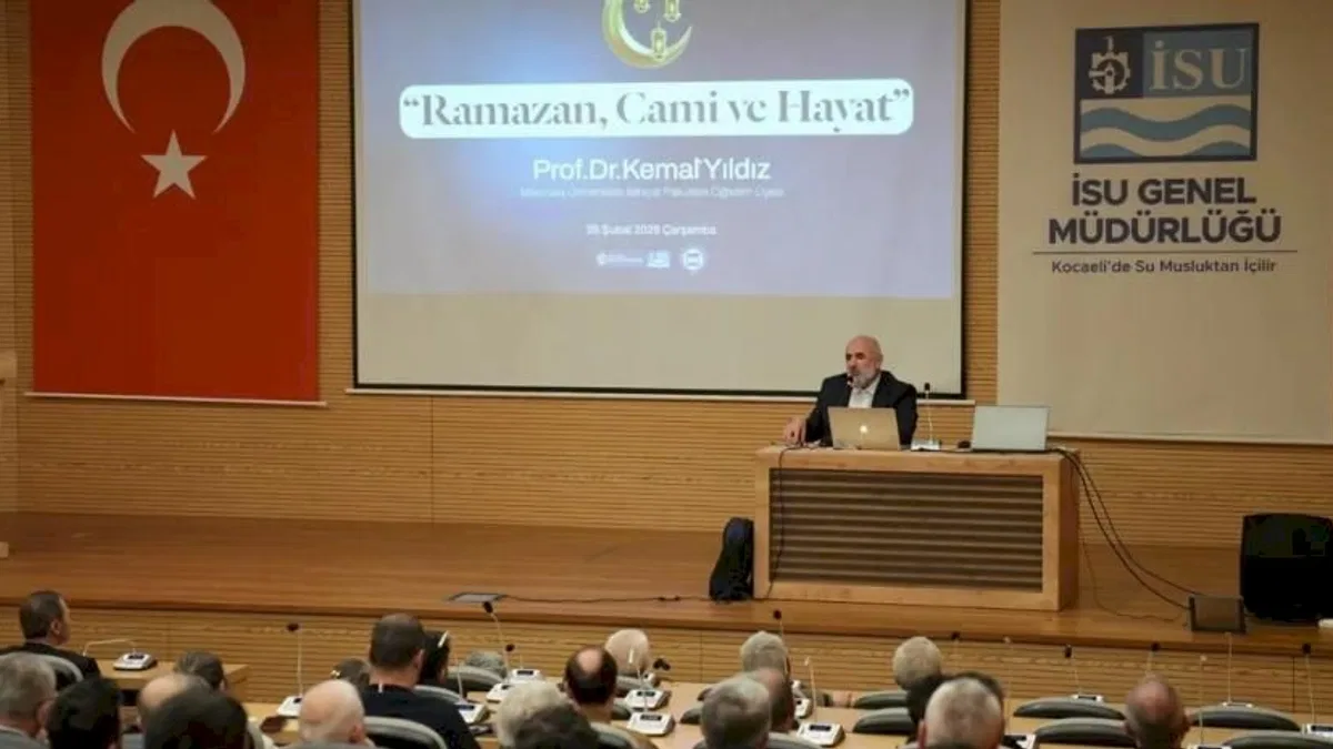 Kocaeli İSU’da ramazan ayına özel söyleşi