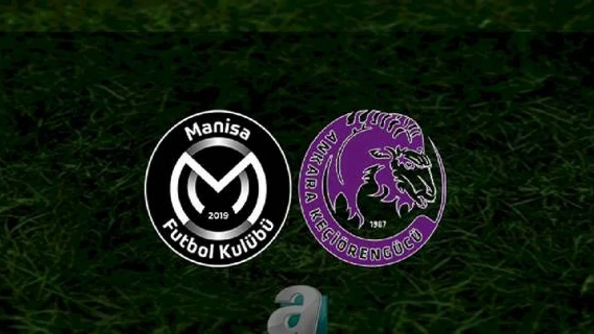 Manisa FK - Keçiörengücü maçı ne zaman? Saat kaçta? Hangi kanalda? | Trendyol 1. Lig