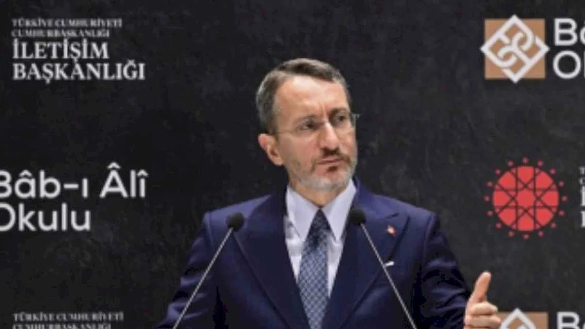 İletişim Başkanı Altun “Bâb-ı Âli Okulu” programının açılışında konuştu