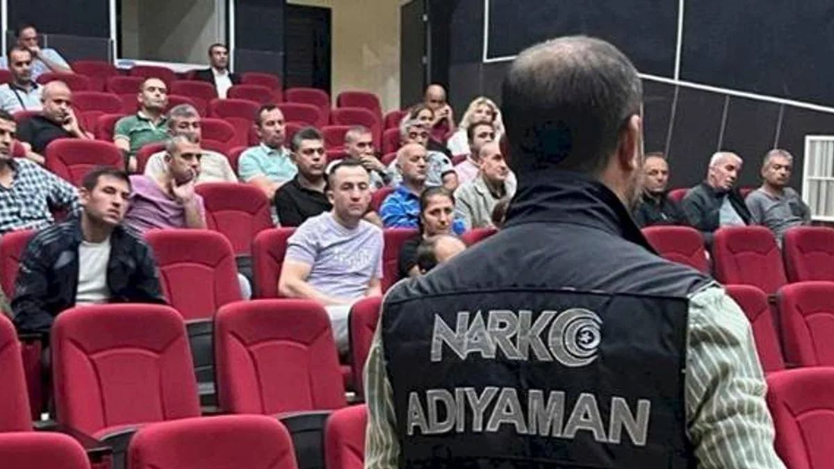 NARKO Adıyaman'dan UYUMA bilinçlendirmesi