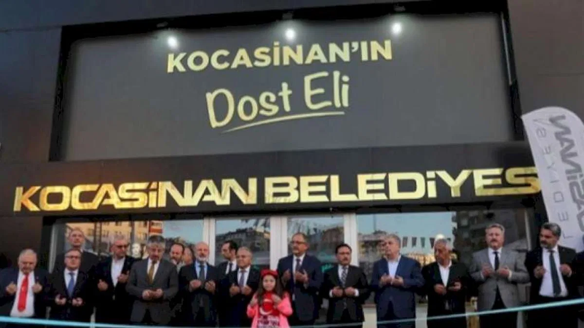 Kayseri Kocasinan'da Dost Eli Mağaza açıldı