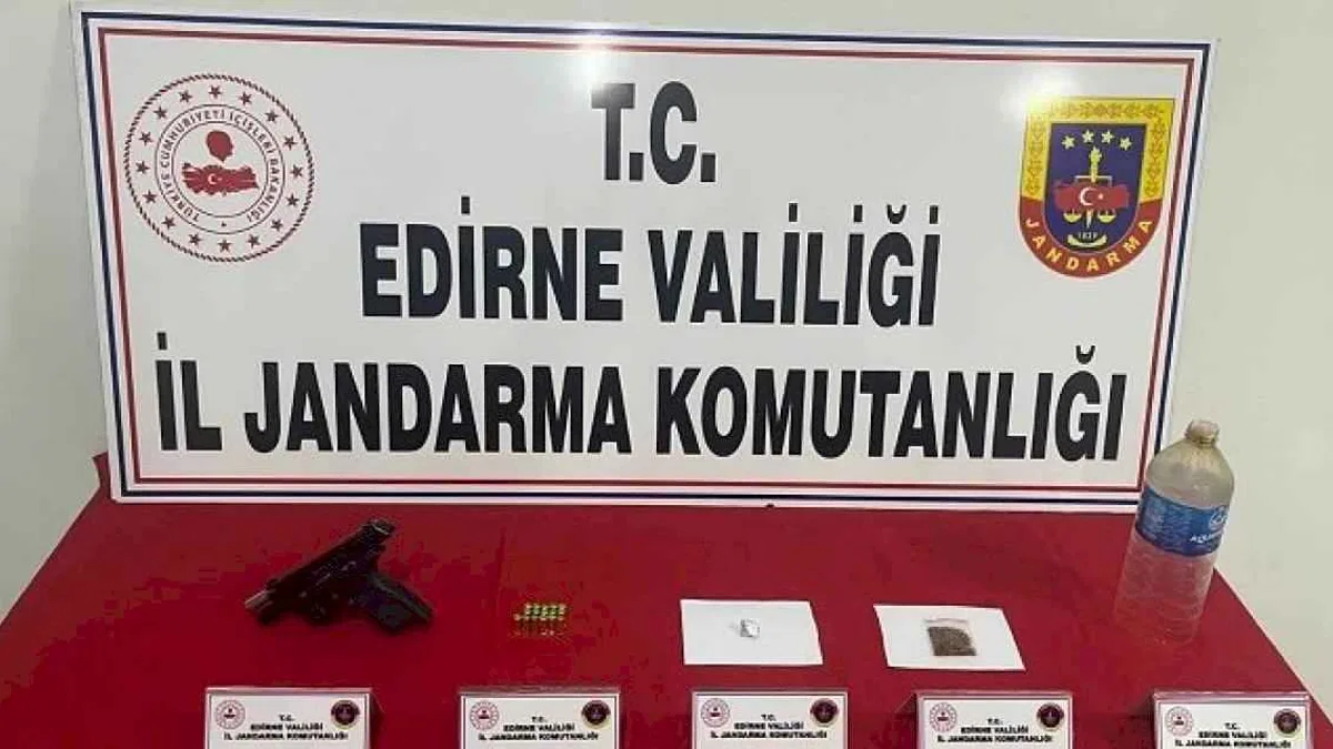 Uzunköprü'de uyuşturucu operasyonu