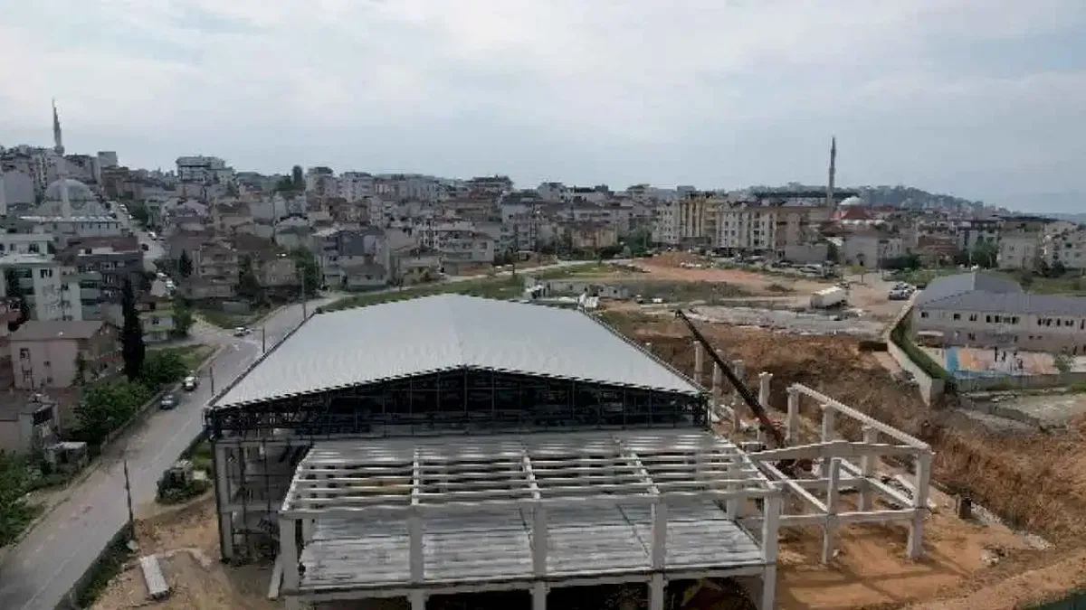 Çayırova'da kapalı spor salonu için çalışmalar sürüyor