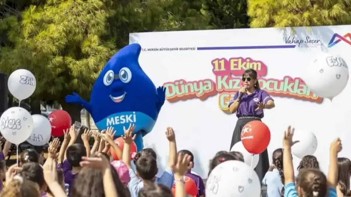 Mersin Büyükşehirden ‘Dünya Kız Çocukları Günü’ kutlaması