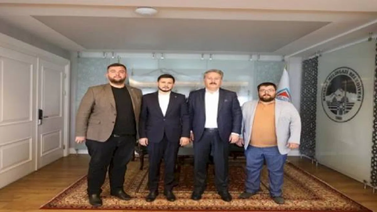 TÜGVA Kayseri'den Palancıoğlu'na ziyaret