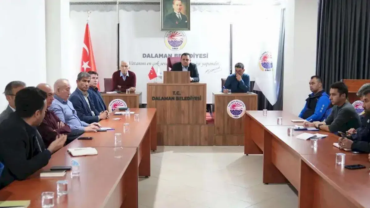 Muğla Dalaman’da doğalgaz çalışmaları toplantısı yapıldı