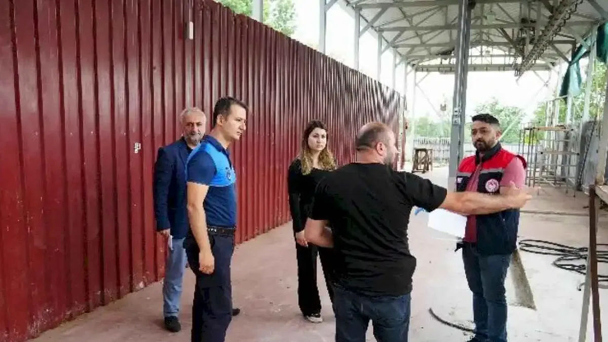 Düzce'de kurban satışı ve kesim yerlerine sıkı kontrol