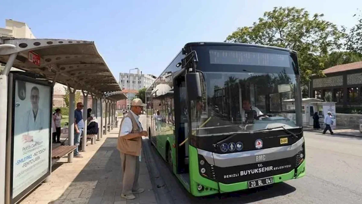 Denizli’de toplu ulaşımda yeni dönem başladı