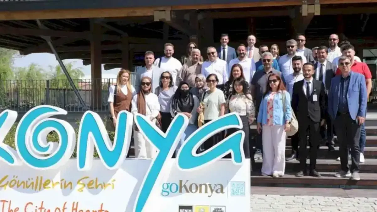 Filipinler’den gelen turizm heyeti Konya’yı keşfetti