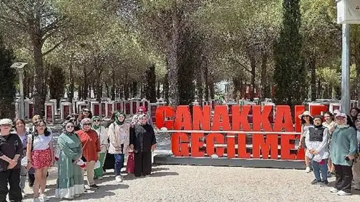 Nevşehirli gençler çanakkale'de