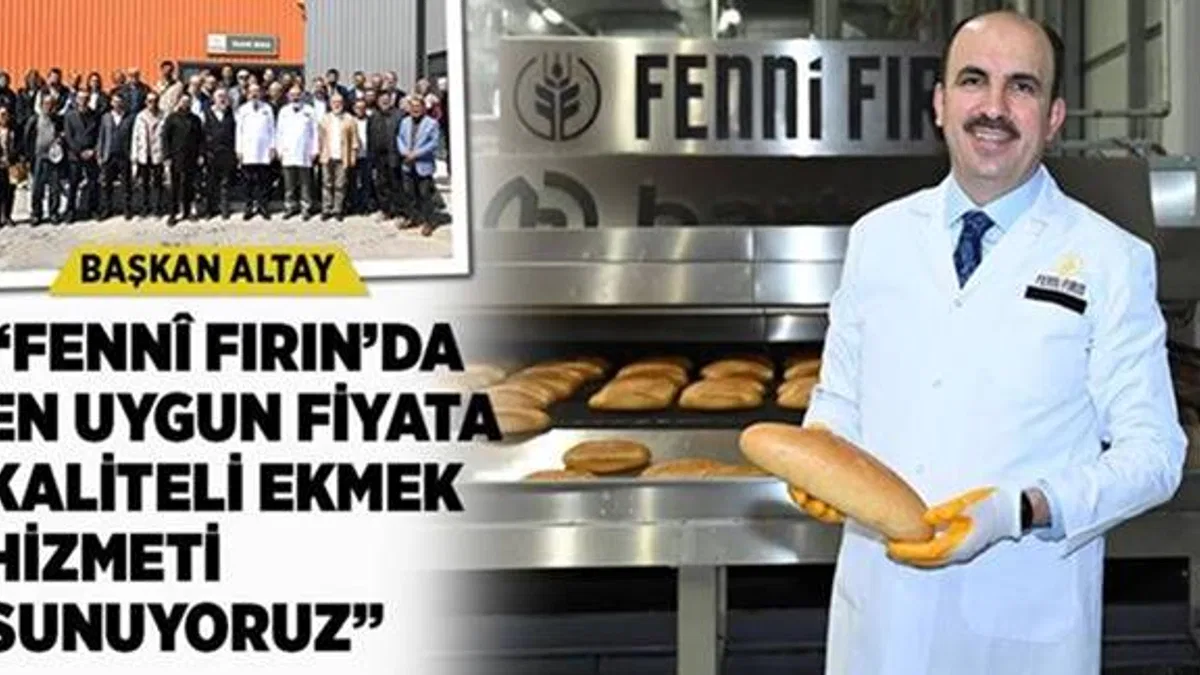 Konya'da Fenni Fırın’ın ikinci etabı hizmete açıldı