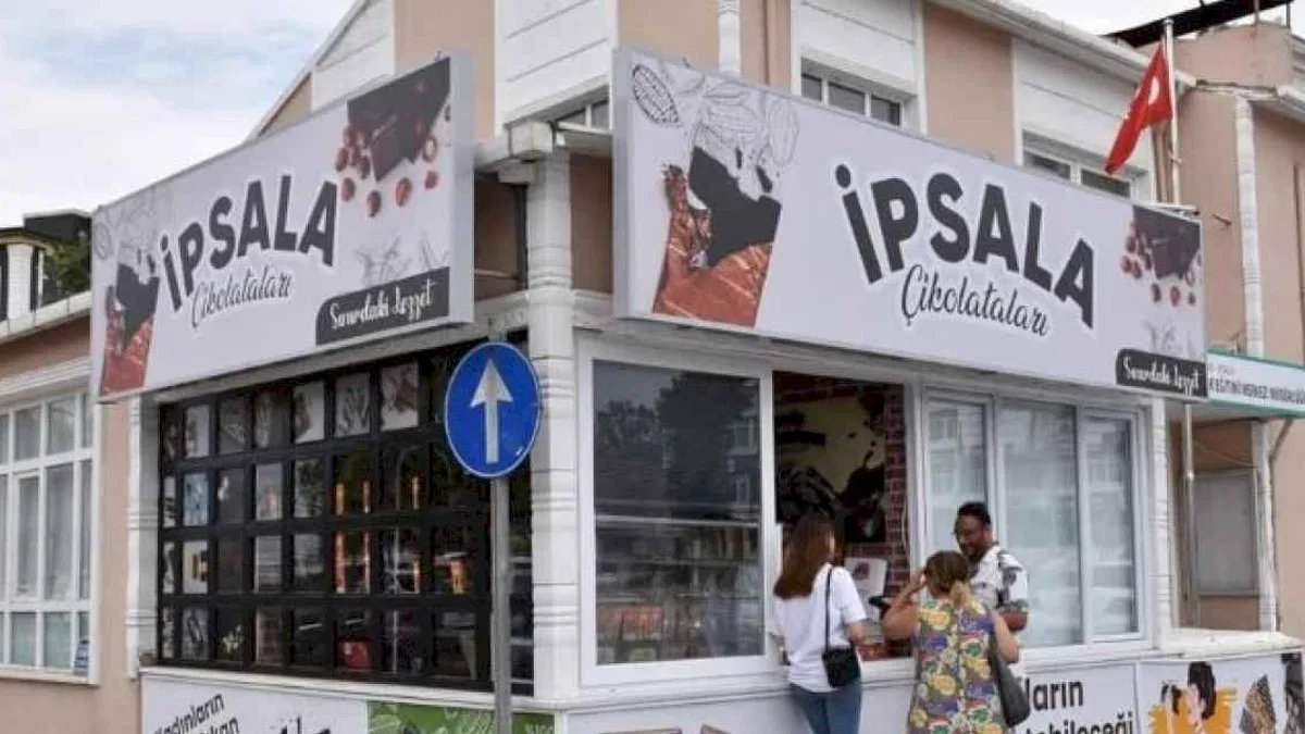 İpsalalı kadınların ürettiği çikolatalar satışta