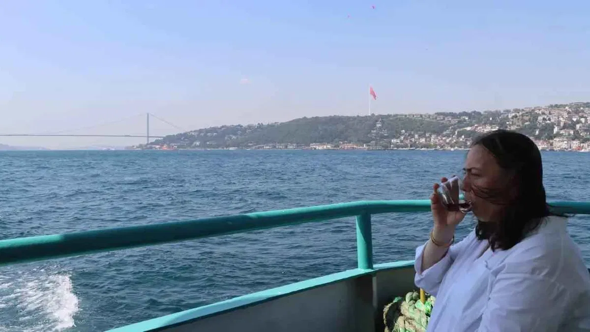 Maltepeli kadınlar Boğaz turunda bir araya geldi