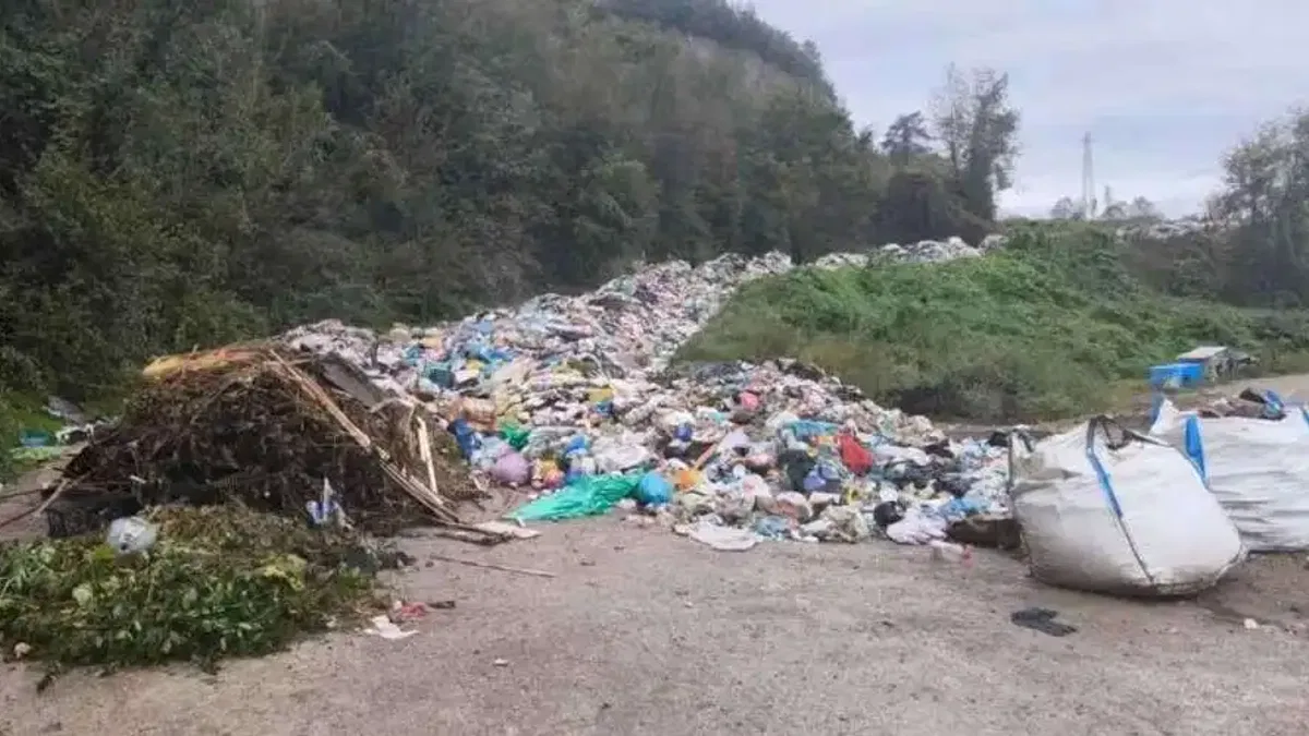 Bartın'daki çöp yola 6,4 milyon TL ceza!