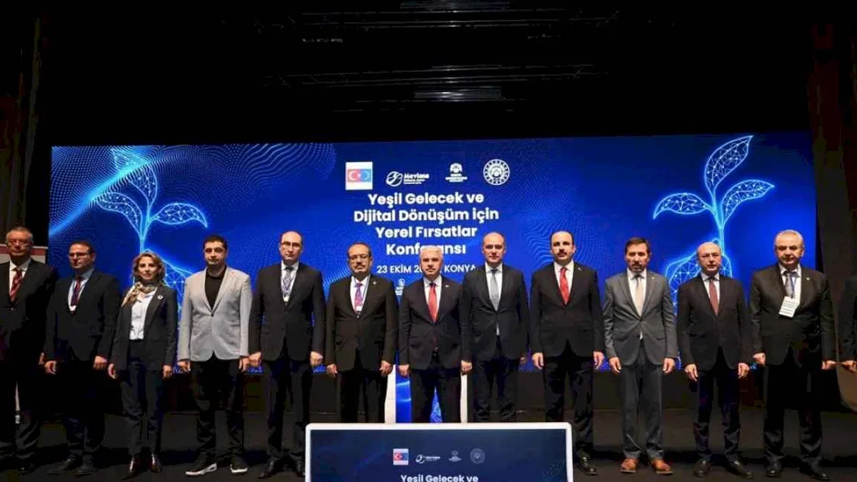 Yeşil gelecek ve dijital dönüşüm Konya'da konuşuldu