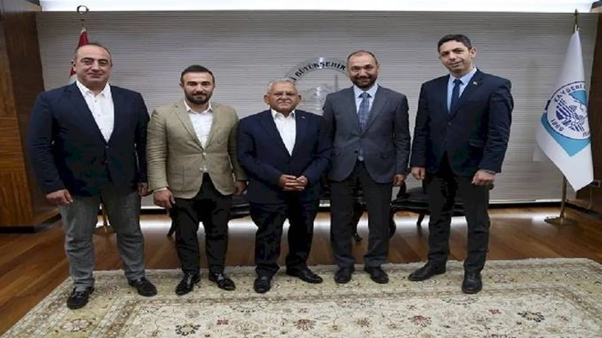 Memduh Büyükkılıç'a TÜBİTAK'tan ziyaret