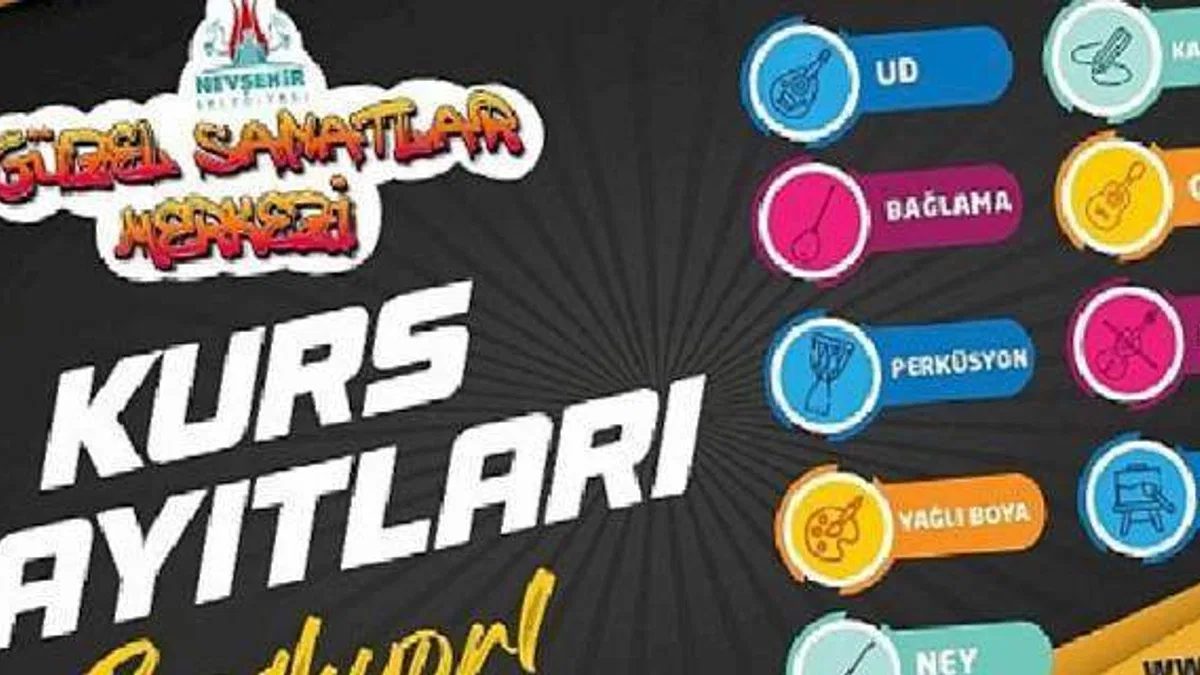 Güzel Sanatlar Merkezi'nde Yeni Dönem Kurs Kayıtları Başladı