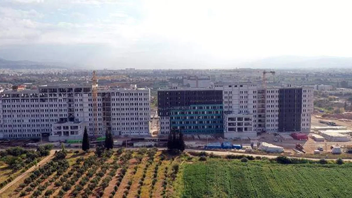 Aydın Şehir Hastanesi inşaatının yüzde 65'i tamamlandı