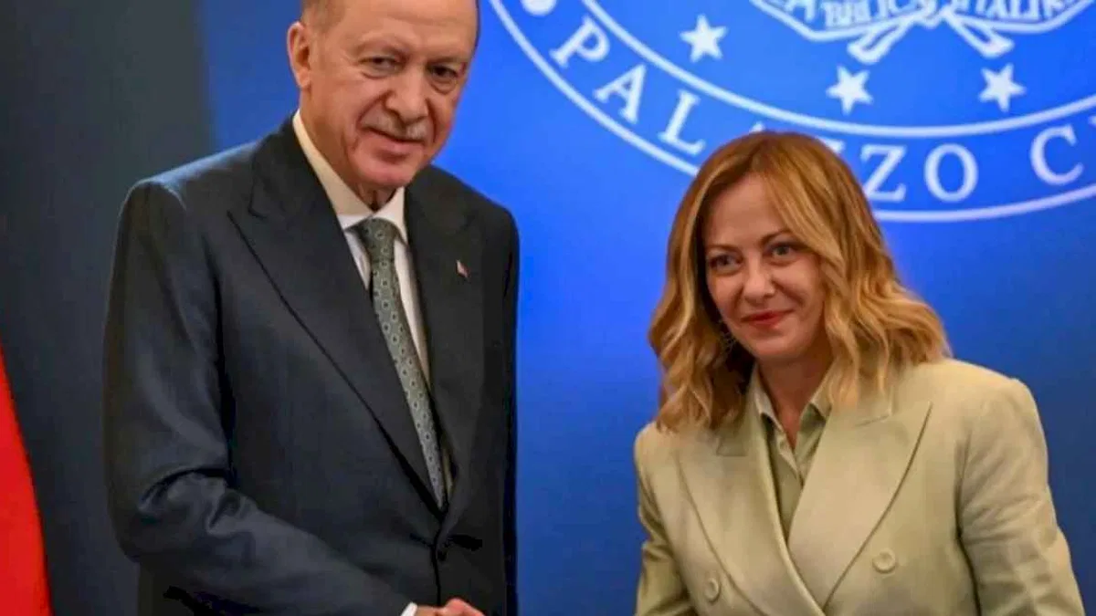 Cumhurbaşkanı Erdoğan, Meloni ile görüştü