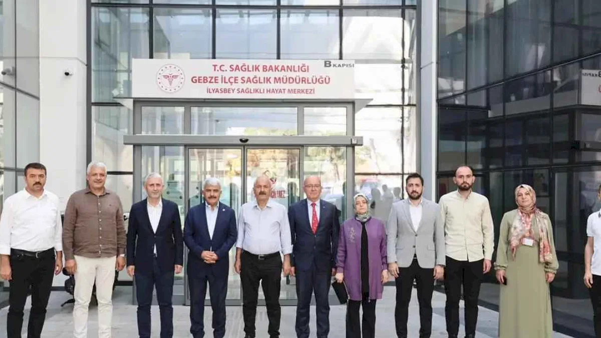 Kocaeli Gebze’de sağlık çalışanlarına teşekkür ziyareti