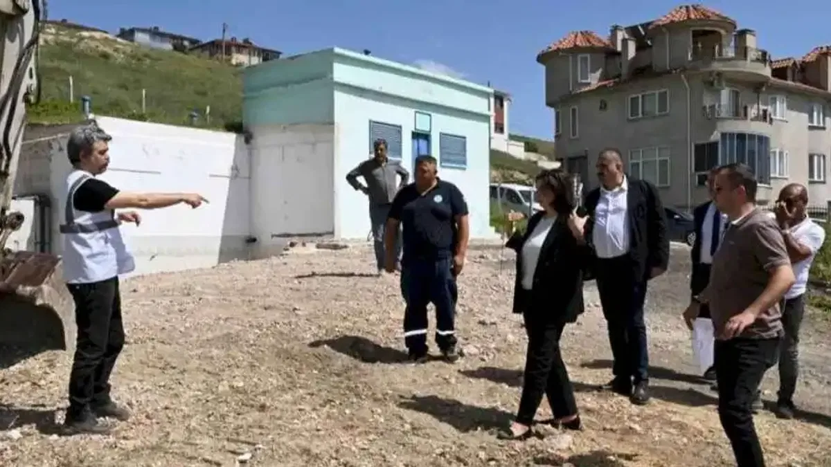 Manisa Demirci’de altyapı çalışmalarında son aşamalara gelindi