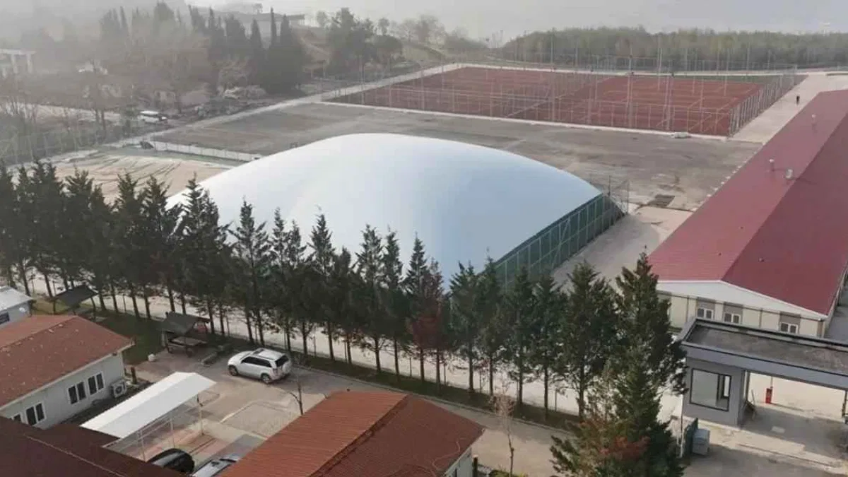 Kocaeli'de tenis tutkunları için eşsiz bir tesis