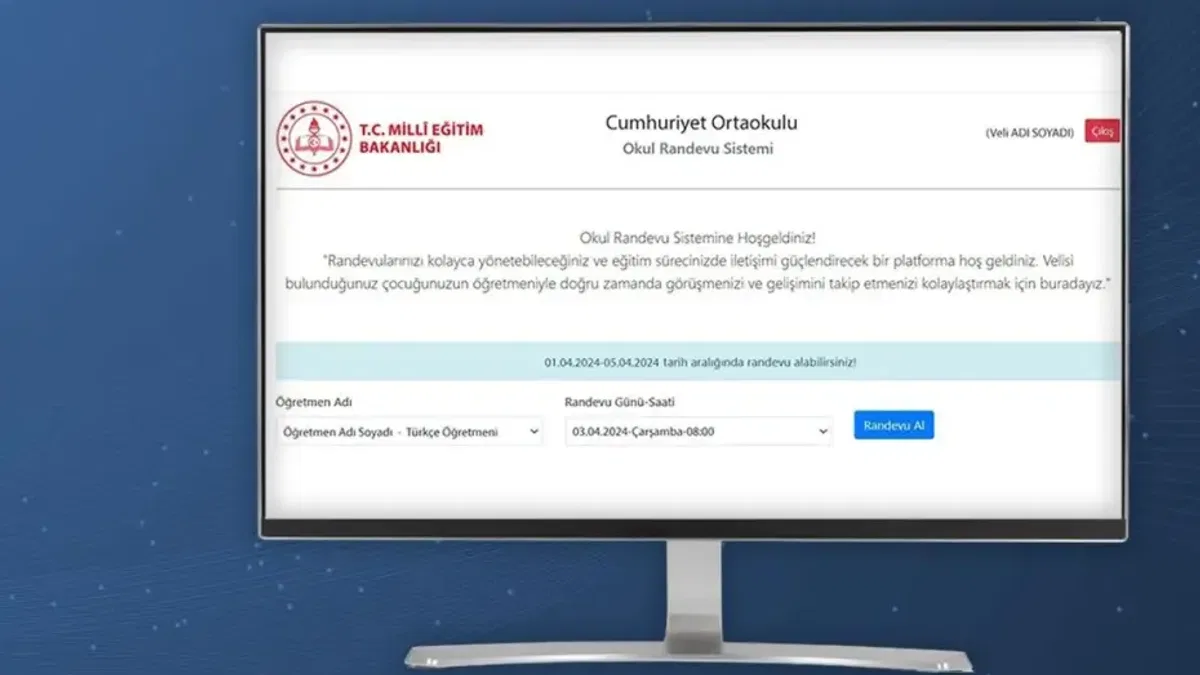 Okullarda güvenliğe yeni adım... Veli randevu sistemi yenileniyor