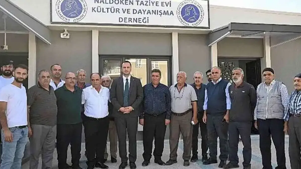 Başkan Ömer Eşki Naldöken sakinleriyle buluştu