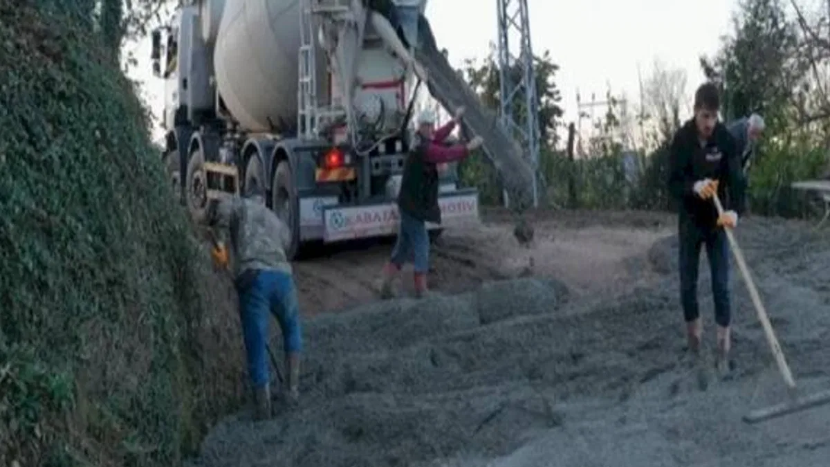 Ordu Çamaş’ta yeni yol çalışmasıyla ulaşım rahatlayacak