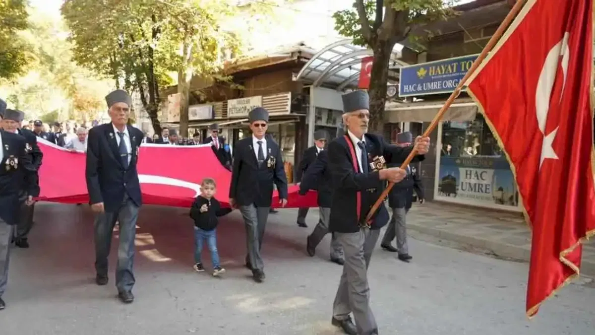 Bursa Yenişehir’de Gaziler Günü coşkuyla kutlandı