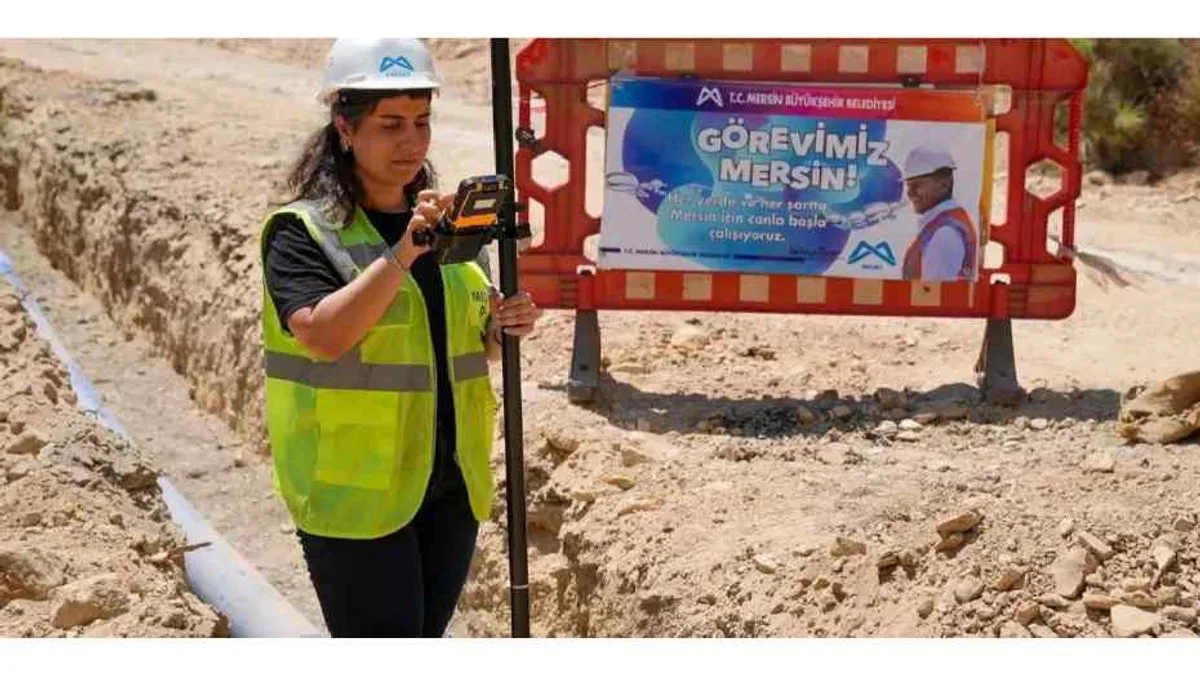 Mersin'de içme suyu basınç sorununa kalıcı çözüm