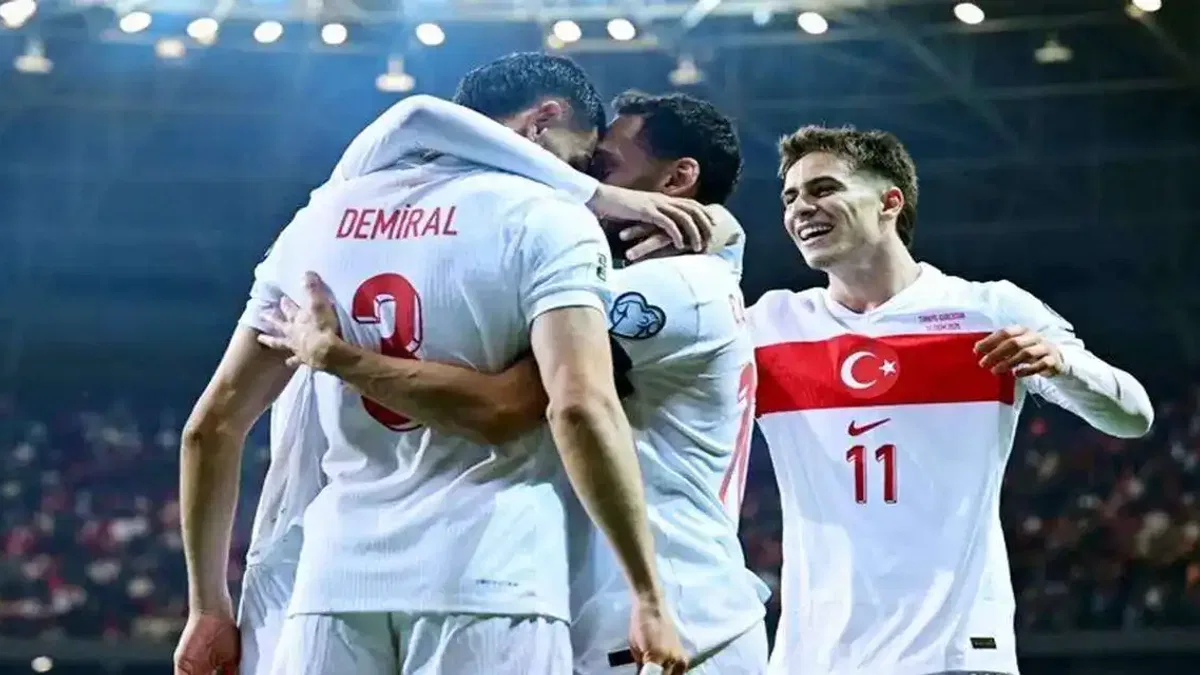 Türkiye 4-1 Gürcistan (Maç Sonucu) 'Bizim Çocuklar' Gürcistan'ı farklı yendi!