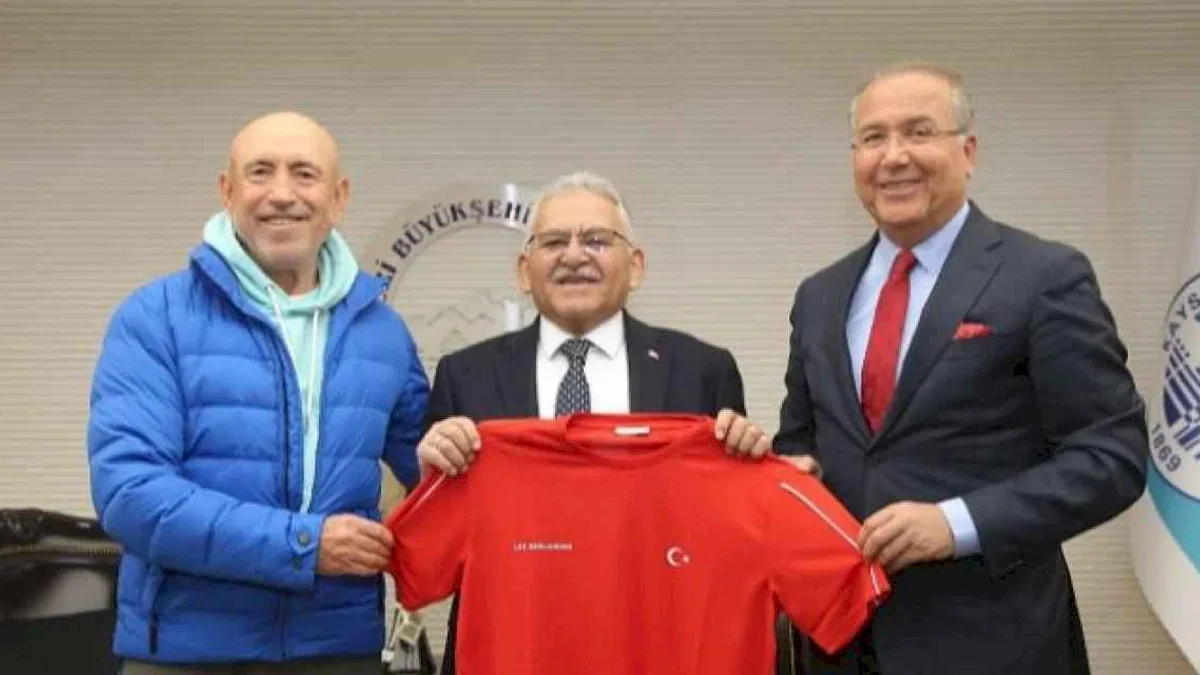 Tenis Federasyonu'ndan Kayseri'ye ziyaret