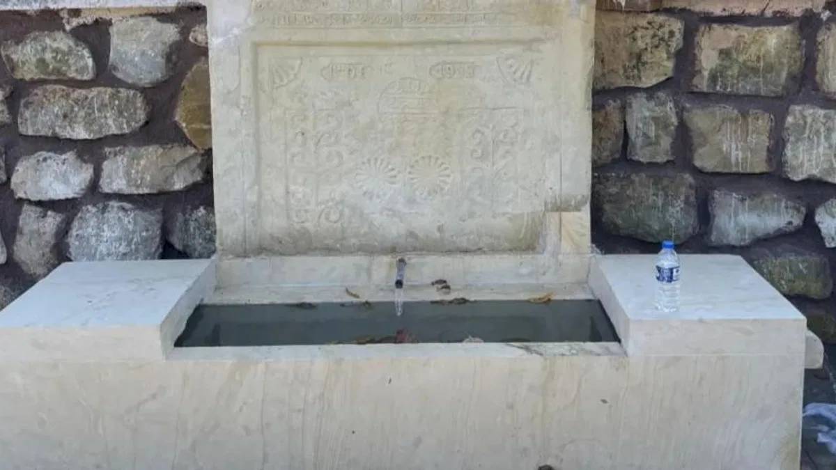 Ordu’da Ünye Dizdar Çeşmesi restorasyonla geleceğe taşındı