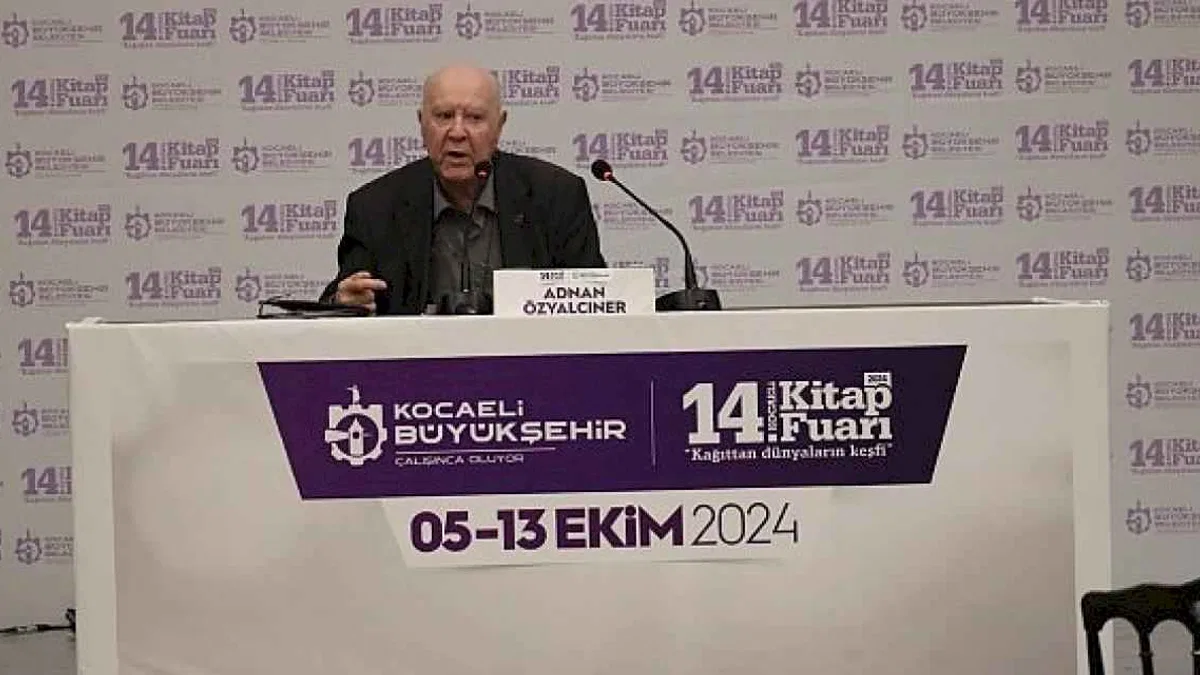 Kocaeli Kitap Fuarı, edebiyatın çınarını ağırladı