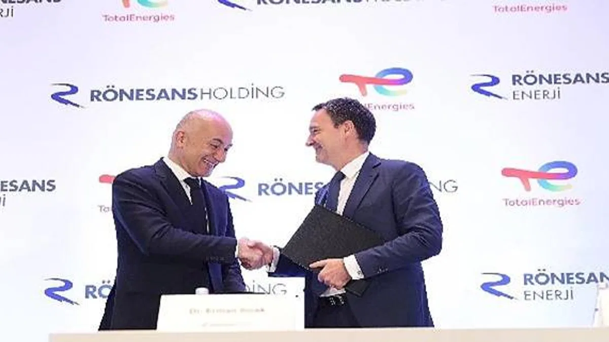 TotalEnergies, Rönesans Holding'in iştiraki Rönesans Enerji'ye yüzde 50 ortak oldu