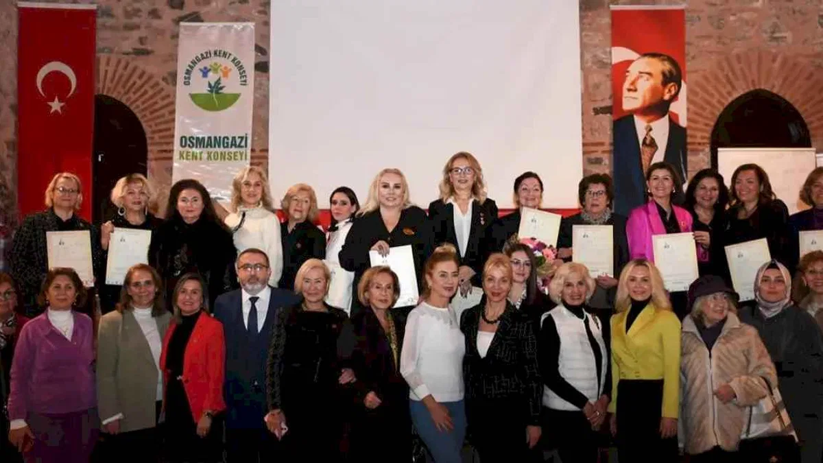 Bursa Osmangazi’de Türk Medeni Kanunu’nun kabulünün 99’uncu yılı kutlandı