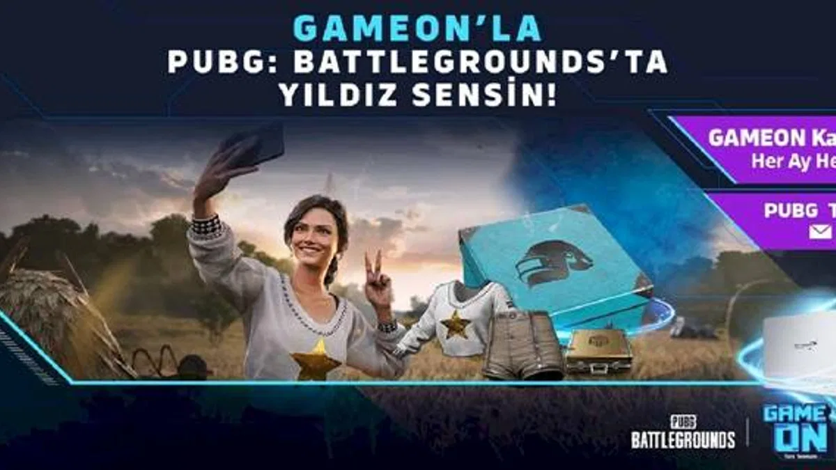 GAMEON, PUBG’de Her Ay GAMEON Kasası Hediye Ediyor