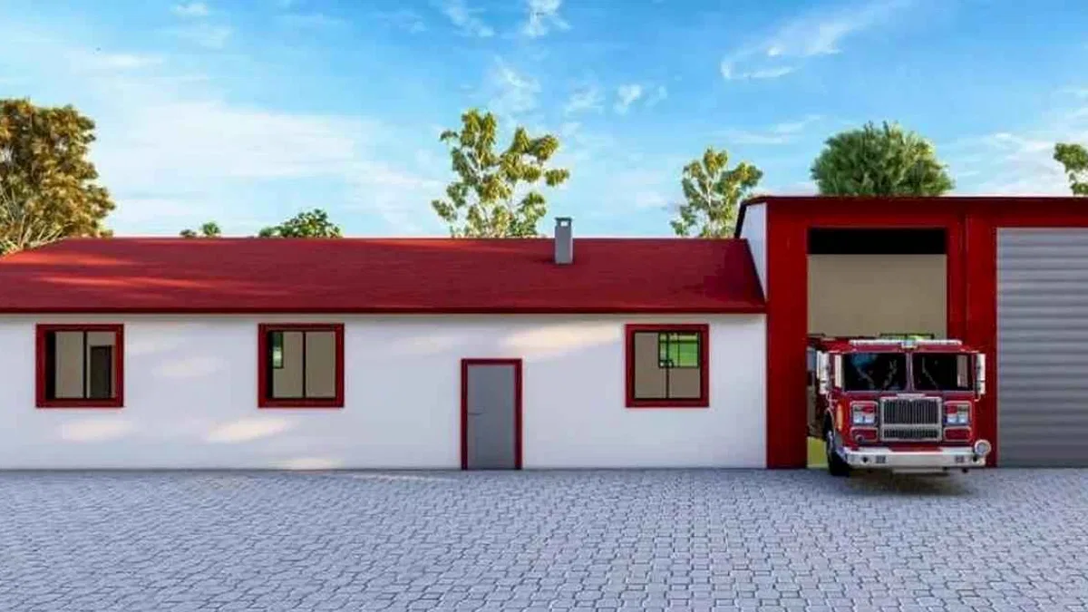 Malatya Darende’ye itfaiye hizmet binası inşa ediyor