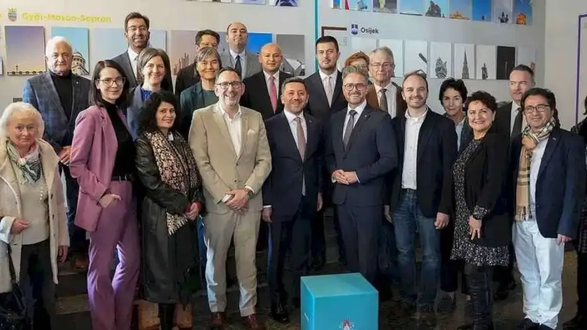 Nevşehir ve Pforzheim kardeşliğinde 25. yıl buluşması